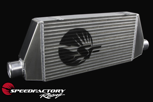 SpeedFactory Racing Standard Front Mount Intercooler Upgrade for 1993-1998 MKIV Toyota Supra Turbo - 3" Inlet / 3" Outlet (Stock to 850HP)