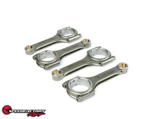 SpeedFactory Racing USDM D15B Vitara Spec No-Notch Forged Steel H-Beam Long Connecting Rods