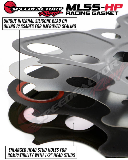 SpeedFactory Racing High Performance MLSS-HP Head Gaskets for Honda/Acura B-Series VTEC Engines