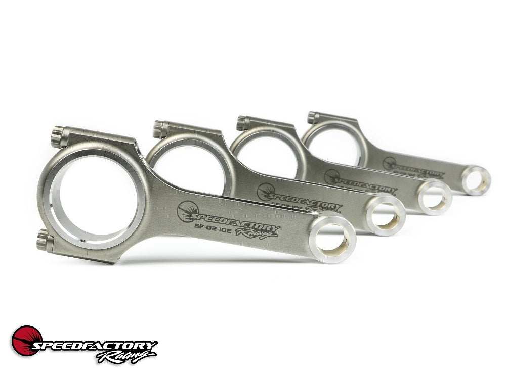 SpeedFactory Racing D16 Forged Steel H-Beam Connecting Rods