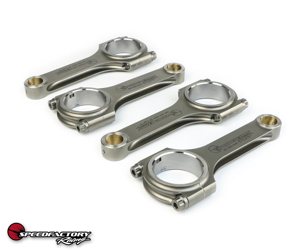 SpeedFactory Racing D16 Forged Steel H-Beam Connecting Rods