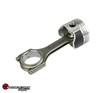 SpeedFactory Racing D16 Vitara Spec No-Notch Forged Steel H-Beam Long Connecting Rods