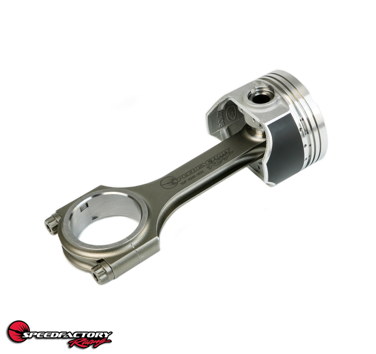 SpeedFactory Racing JDM D15B SOHC VTEC Vitara Spec No-Notch Forged Steel H-Beam Connecting Rods