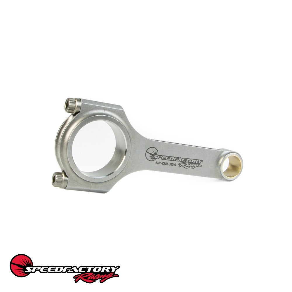 SpeedFactory Racing B18A/B/B20 Forged Steel H-Beam Connecting Rods