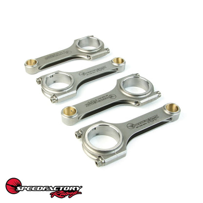 SpeedFactory Racing B18A/B/B20 Forged Steel H-Beam Connecting Rods